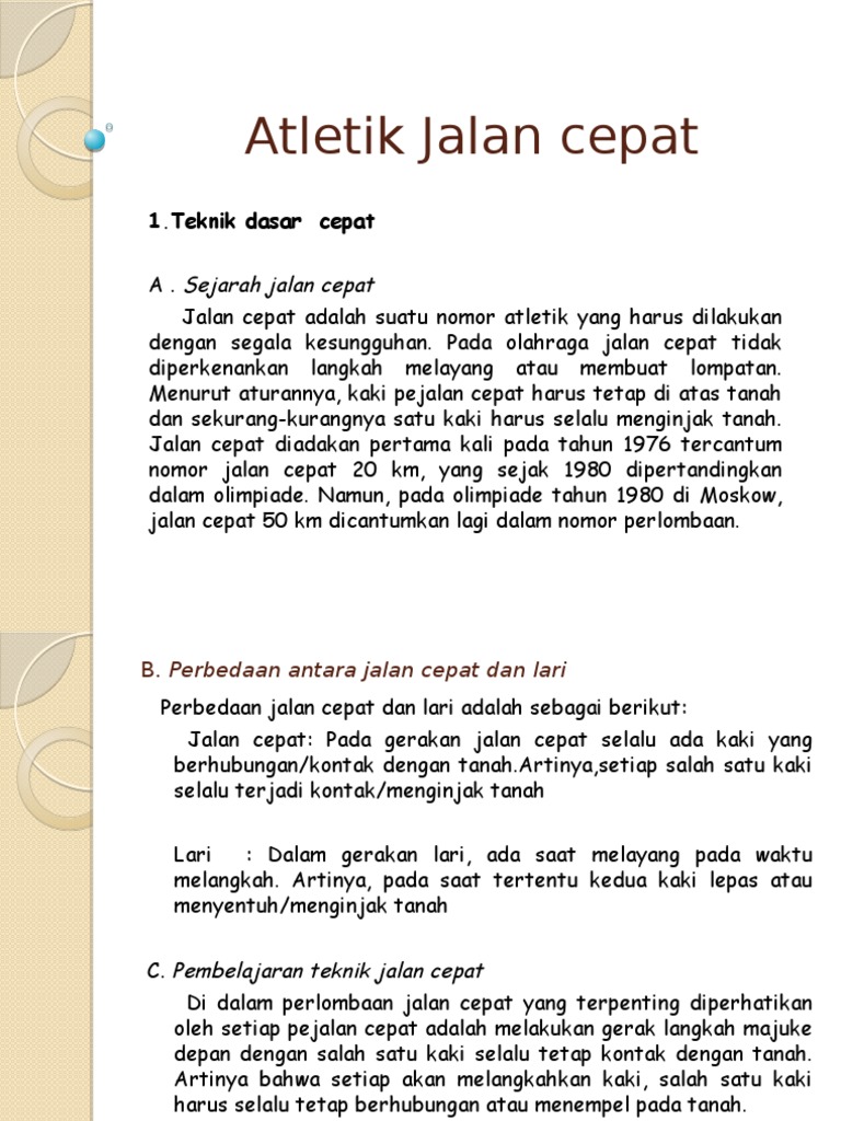 Atletik Jalan Cepat Petrus Pdf