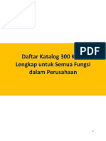 Daftar Katalog 300 KPI Lengkap Untuk 25 Departemen PDF