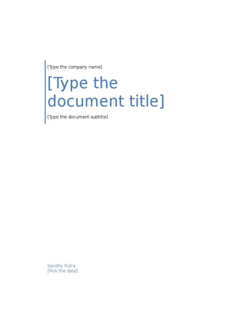 Type The Document Title | PDF