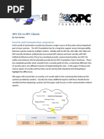 OPC UA Vs OPC Classic: Security and Communication Comparison