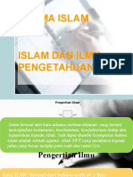 Islam Dan Ilmu Pengetahuan