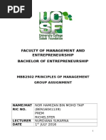 Nike PRINCPLE of Management GROUP Assignment