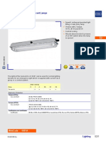 Linear Luminaire Fluorescent Lamp Series EXLUX 6001