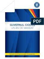 Bilant 1 An Mandat Guvern Ciolos
