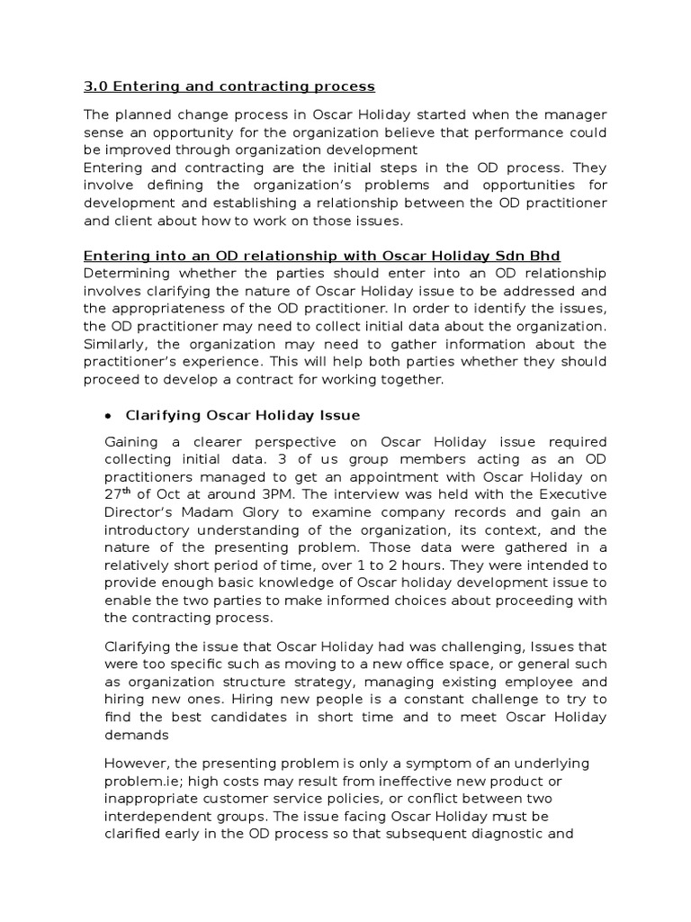 3.0 Entering and Contracting Process | PDF | Travel Agency | Business