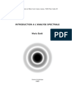 IntroAnalyseSpectrale PDF