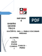 Informe Topografia III