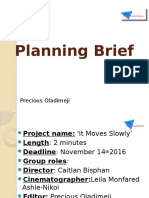 Planning Brief Powerpoint