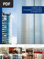 Folheto de aplicações dos Vidros UBV