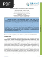 Ijmps - Teaching Effectiveness A Student Feedback Questionnaire Based Study