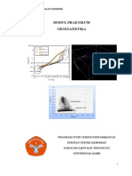 Modul Geostatistika