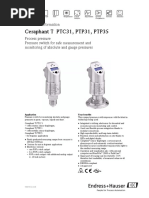 Ceraphant T PTC31, PTP31, PTP35: Technical Information