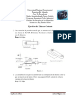 Ejercicios de Esfuerzo Cortante PDF