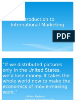 Introduction To International Marketing