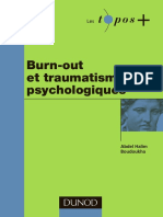 Burn-Out Et Traumatisme Psychologiques - Dunod