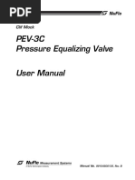 PEV-3C Pressure Equalizing Valve