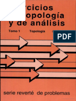 Ejercicios de Topología y Analisis