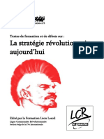 Strategie Revolutionaire Aujourd'Hui LCR