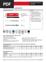 2014 Hilti Hit-hy 200 With Hit-z