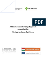 A Táplálkozástudomány Alapjainak Megvalósitása PDF