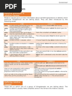 Grammar - Relative Clauses