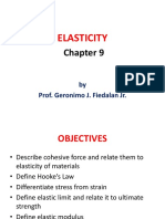 Elasticity: by Prof. Geronimo J. Fiedalan JR