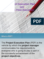 Project Execution Plan (Or) Work Flow Execution