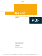 SAP HANA - Software Development On SAP HANA (E-Book HA450 - EN - Col12)