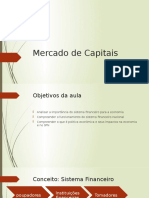 Mercado de capitais e ativos financeiros