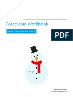 Salesforce Platform Workshop, Winter '17: @salesforcedocs