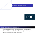 Matematica A II Otras Integrales Trigonometricas