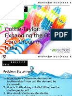 Cottle-Taylor:: Expanding The Oral Care Group in India