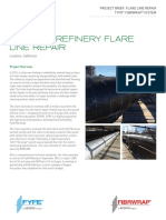Refinery Flare Line Repair_Fibrwrap