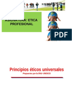 Principios Eticos Universales