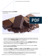 El Valor Nutricional Del Chocolate y Sus Nutrientes _ DMedicina