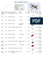 Bill of Materials Template