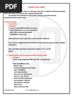 Internal Sales Order: WWW - Code4change - Co.in