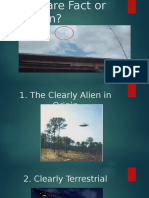 UFO Are Fact or Fiction
