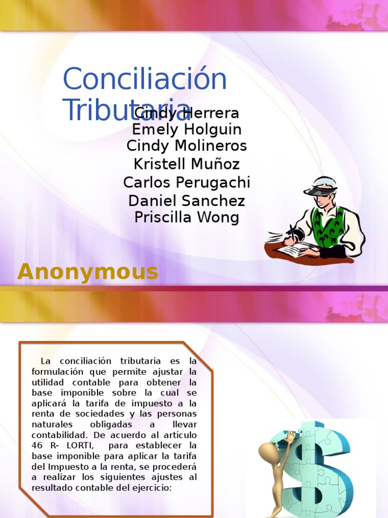 Conciliación Tributaria y Ajustes Fiscales | PDF