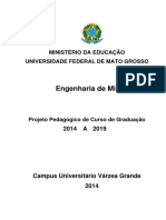Projeto Pedagogico Eng. Minas - UFMT