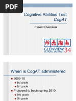 Cognitive Abilities Test: Cogat