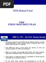 TATA Mutual Fund: FMP Fixed Maturity Plan