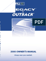 Outback 2000 Manual Single