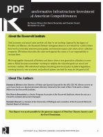 Transformative Infrastructure Investment and American Competitiveness