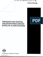 CAN ULC-S301-M88 Standard For Central and Monitoring Station Burglar Alarm Systems