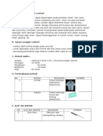 Sanggul Cocktail Jobsheet