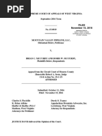 Mountain Valley Pipeline, LLC v. McCurdy, No. 15 0919 (W. Va. Nov. 15, 2016)
