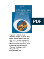 Great Ballads (Eb) - Guest Spot PDF