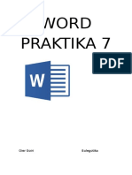 Word Praktika 7