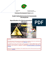 SP1010 HSE Specification - Environmental Noise and Vibration